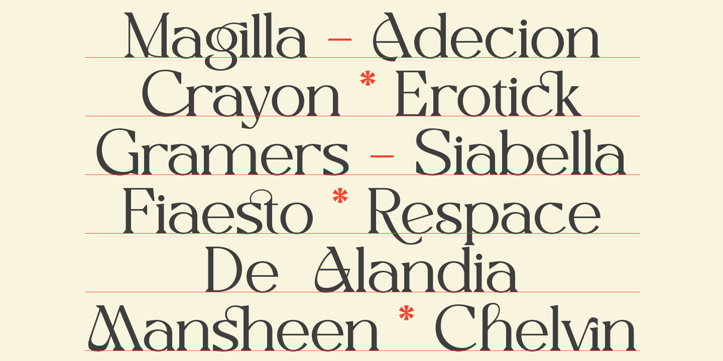 Allogist Font preview 9