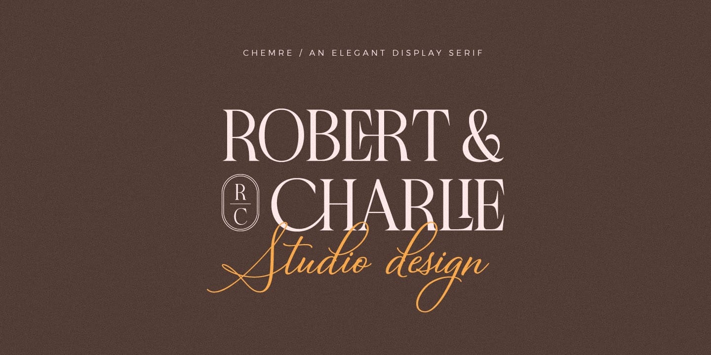 Chemre Font preview 12