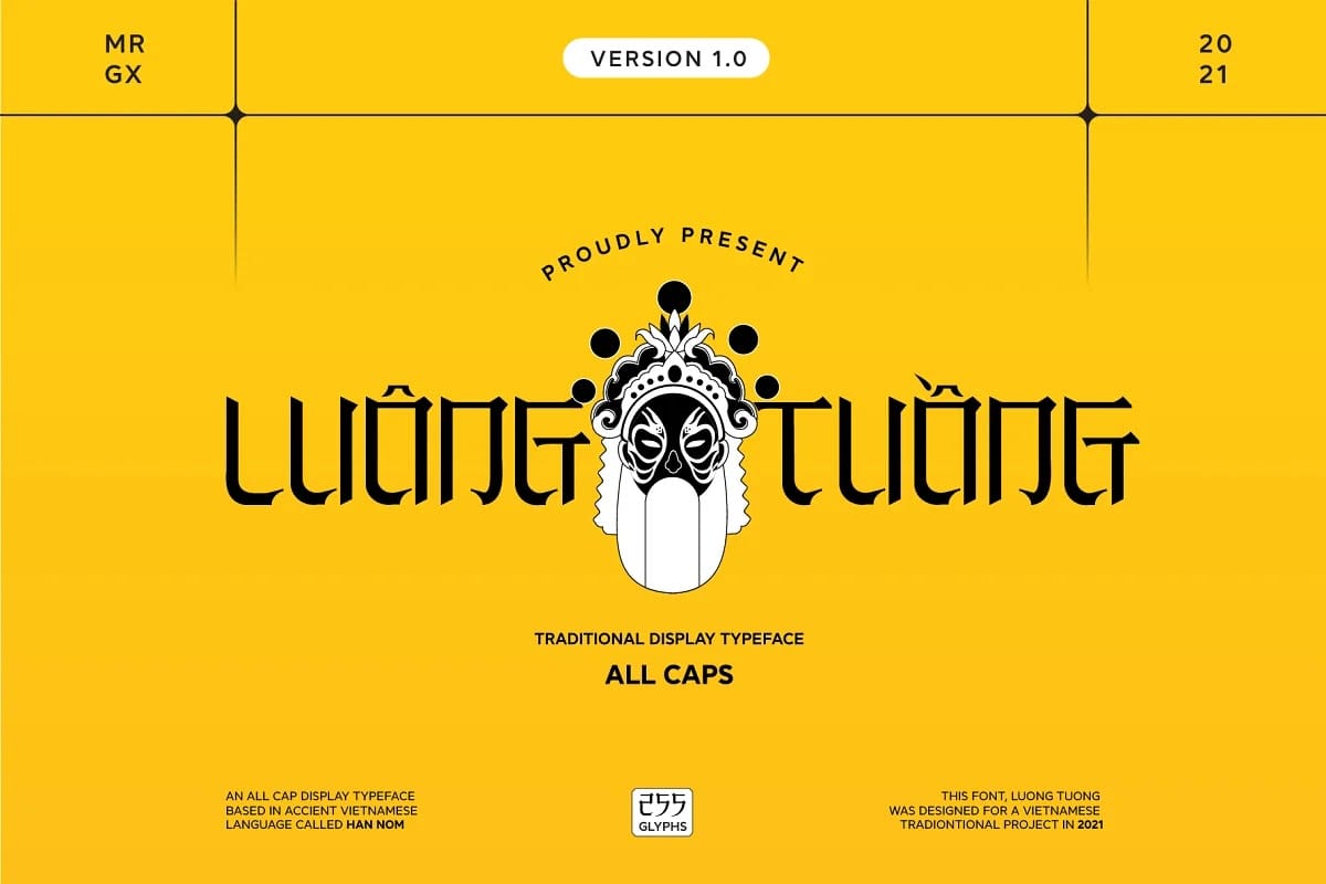 Font LuongTuong Typeface preview 1