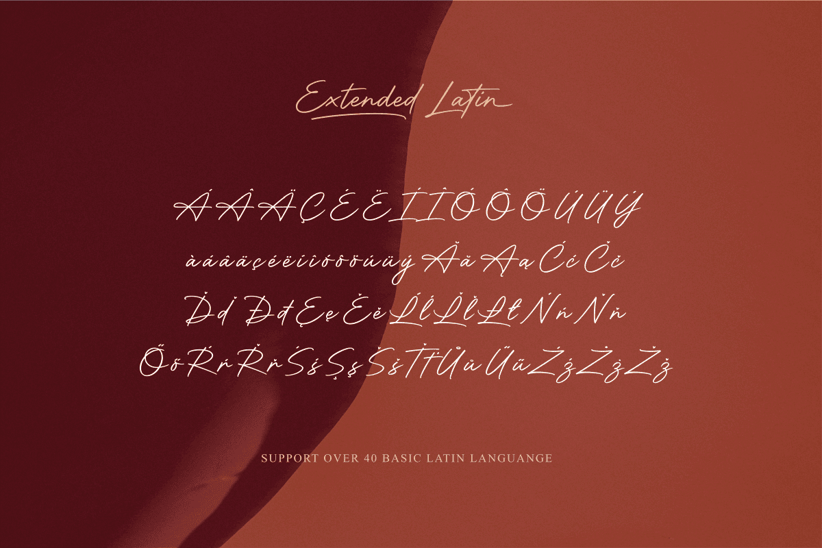 Motherland Signature Việt Hóa - Font viết tay Font Motherland Signature Việt Hóa preview 6