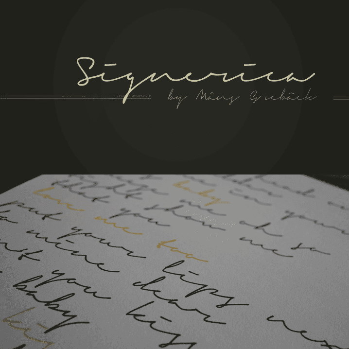 Font Signerica Việt hóa preview 3