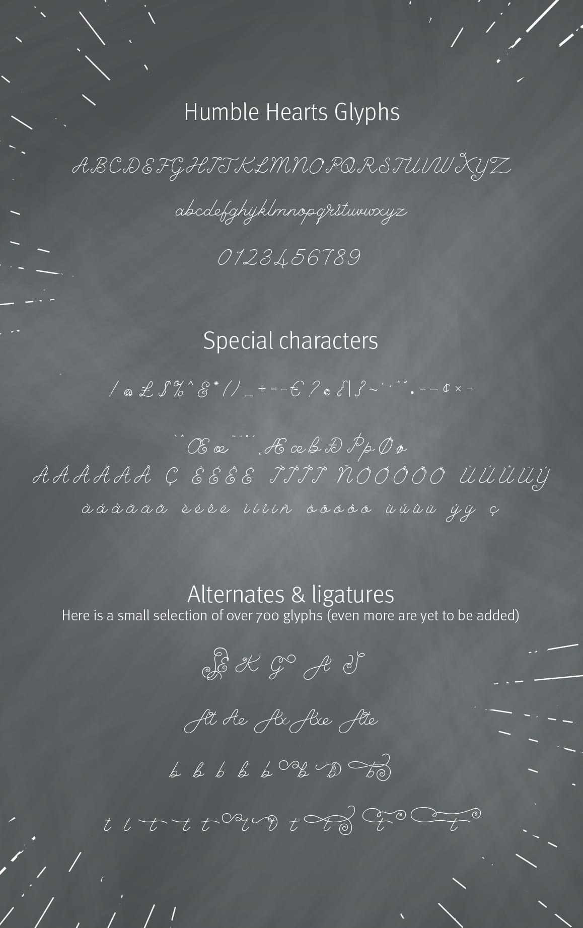 Font Humble Hearts việt hóa preview 8