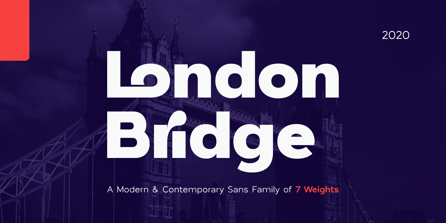 London Bridge Font Family preview 1