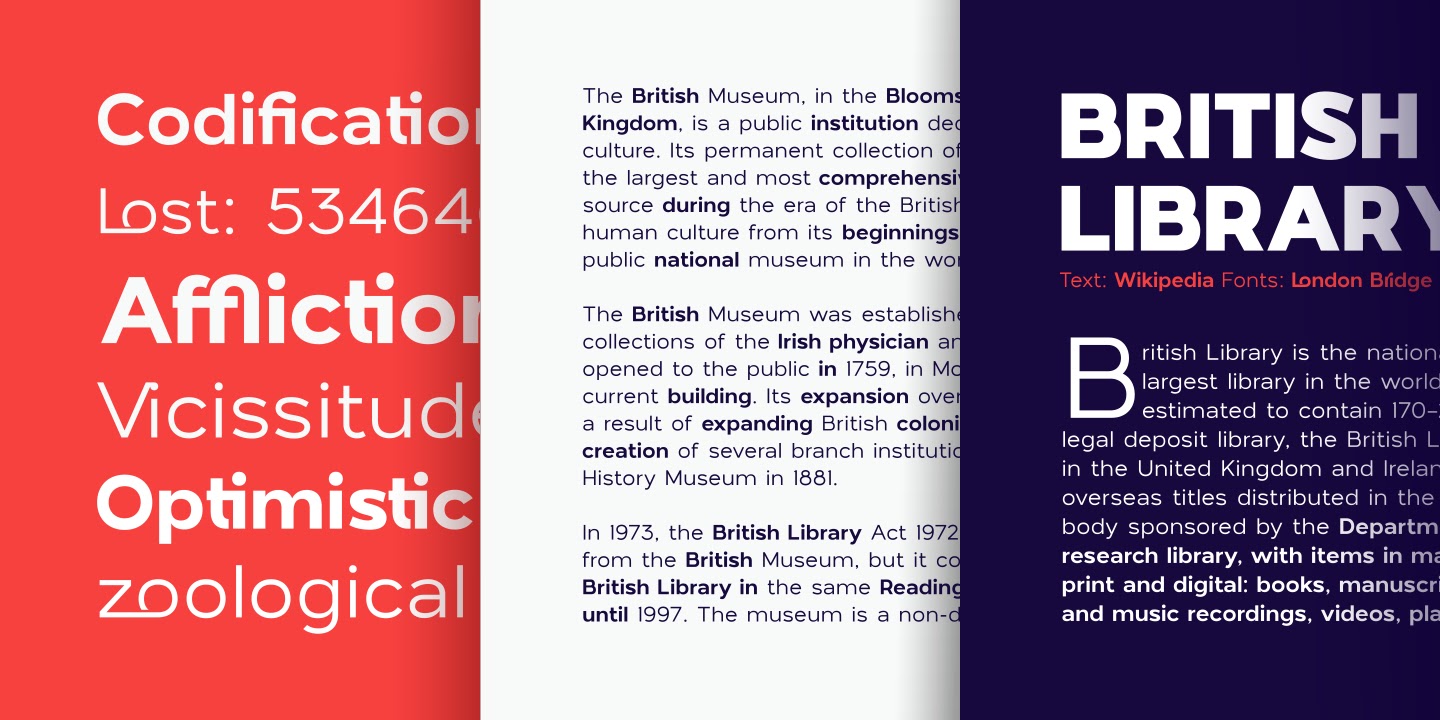 London Bridge Font Family preview 4