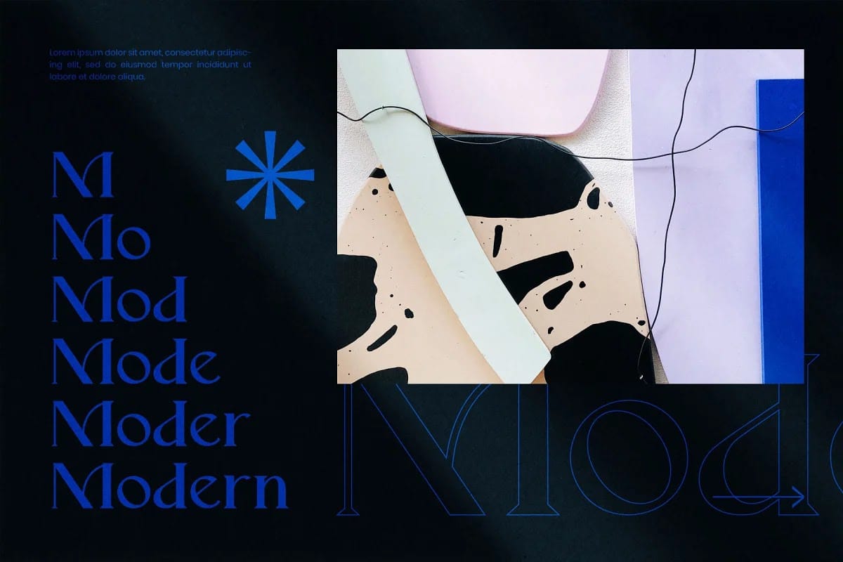 Mariona Luxury Serif Font preview 10
