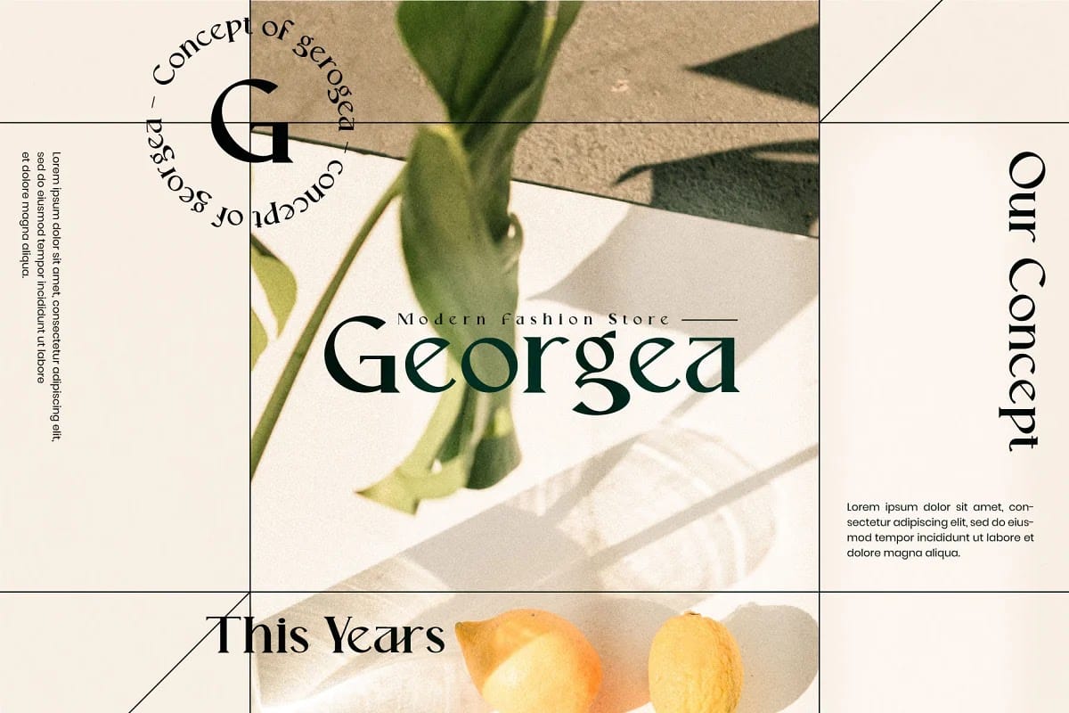 Mariona Luxury Serif Font preview 3
