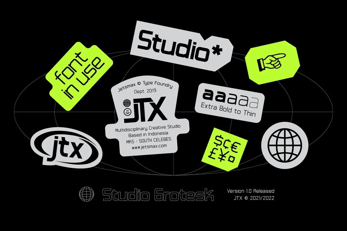 Studio Grotesk Font Full preview 9