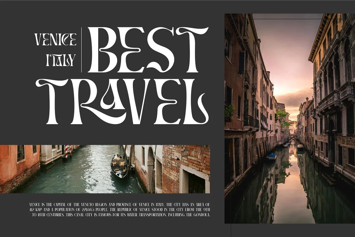 BRAMS Display Serif Font preview 3
