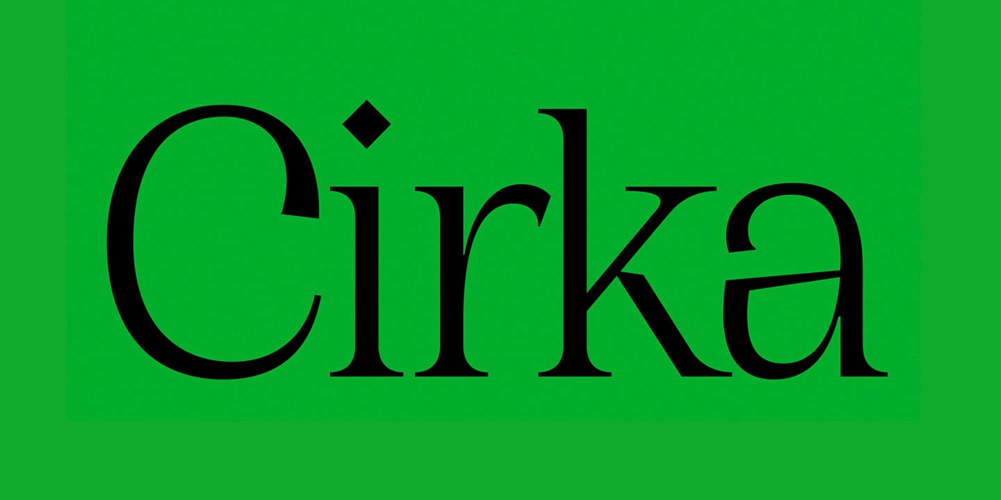Cirka Font Family Full 4 font preview 1