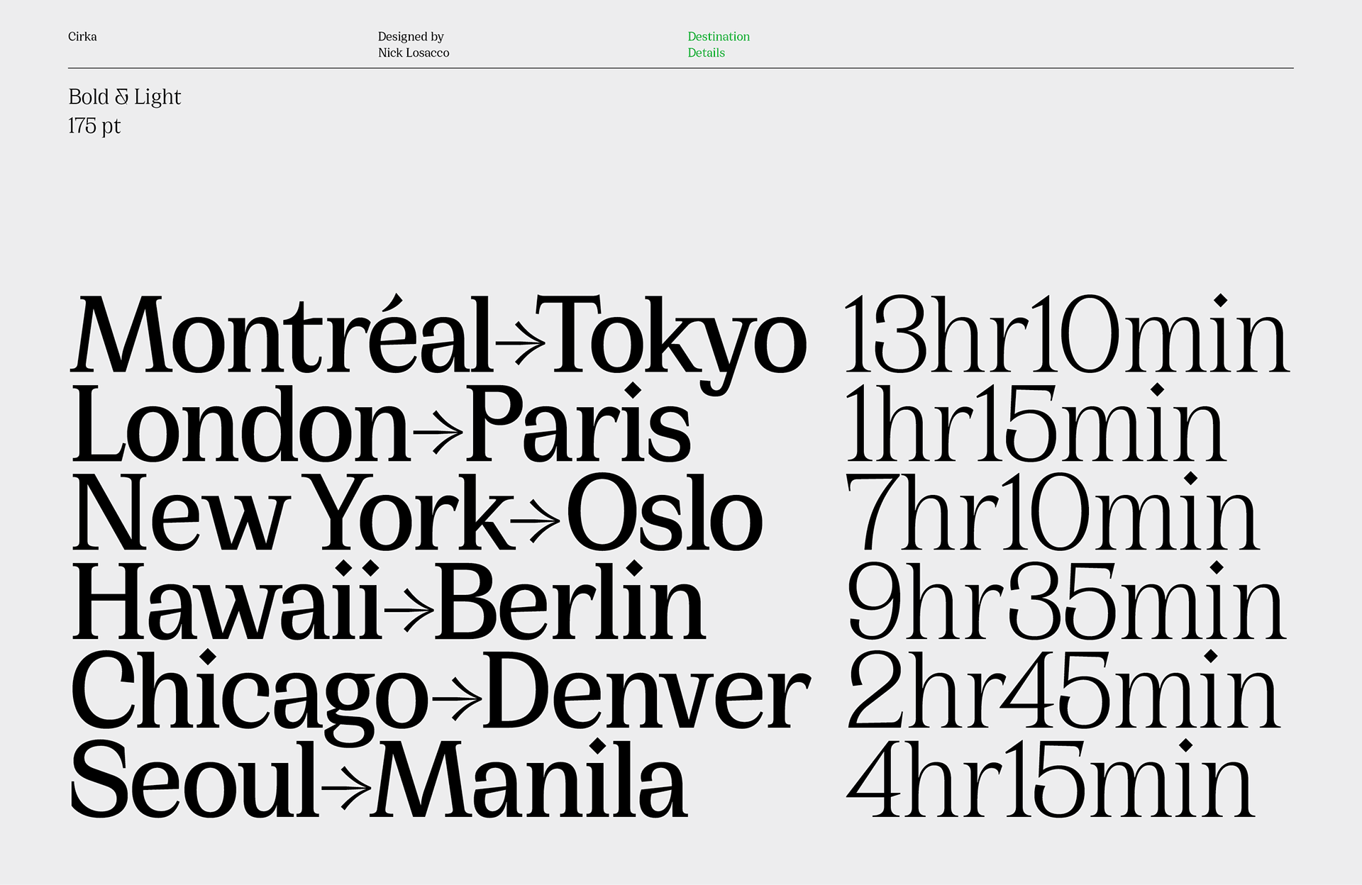 Cirka Font Family Full 4 font preview 10