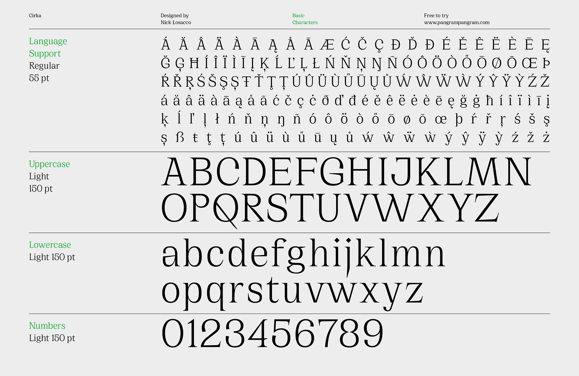 Cirka Font Family Full 4 font preview 7