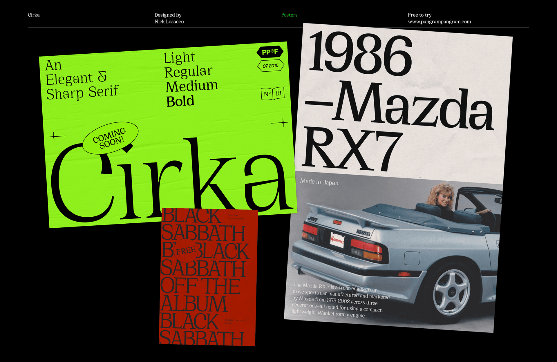 Cirka Font Family Full 4 font preview 8