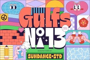Gulfs Display Font Family preview 1