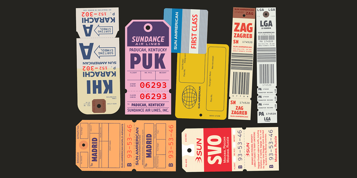Matahari Sans Font Family preview 3