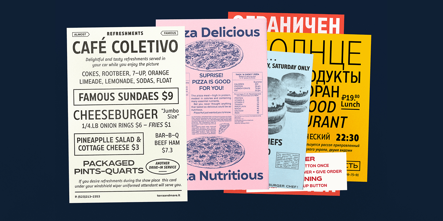 Matahari Sans Font Family preview 4