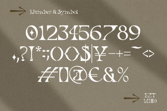 Rietro Font preview 11
