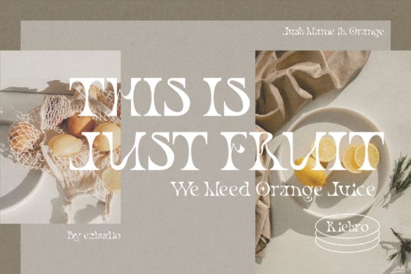 Rietro Font preview 5