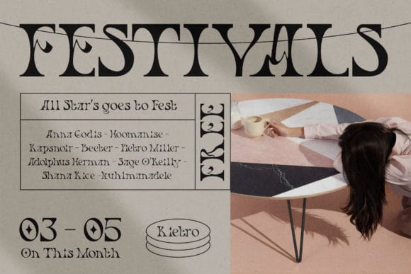 Rietro Font preview 7