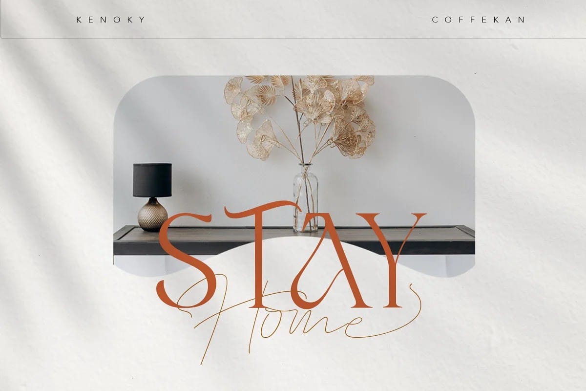 Tải trọn bộ font Kenoky Coffekan (14 font) trọn bộ font Kenoky Coffekan preview 4
