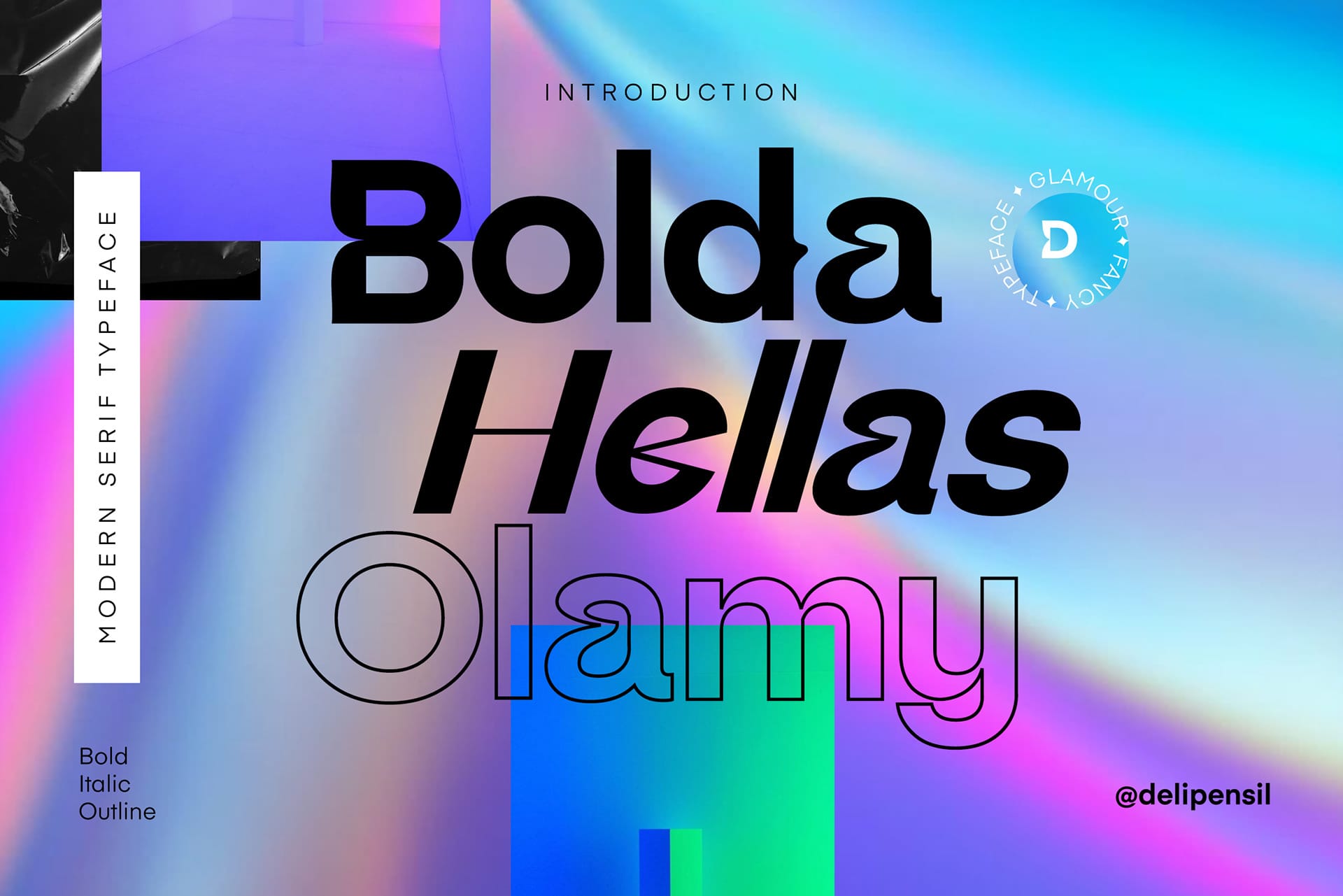 Coldag Modern Serif Font preview 1