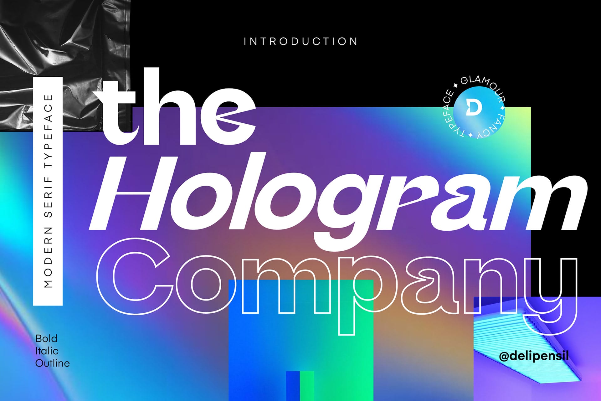Coldag Modern Serif Font preview 2