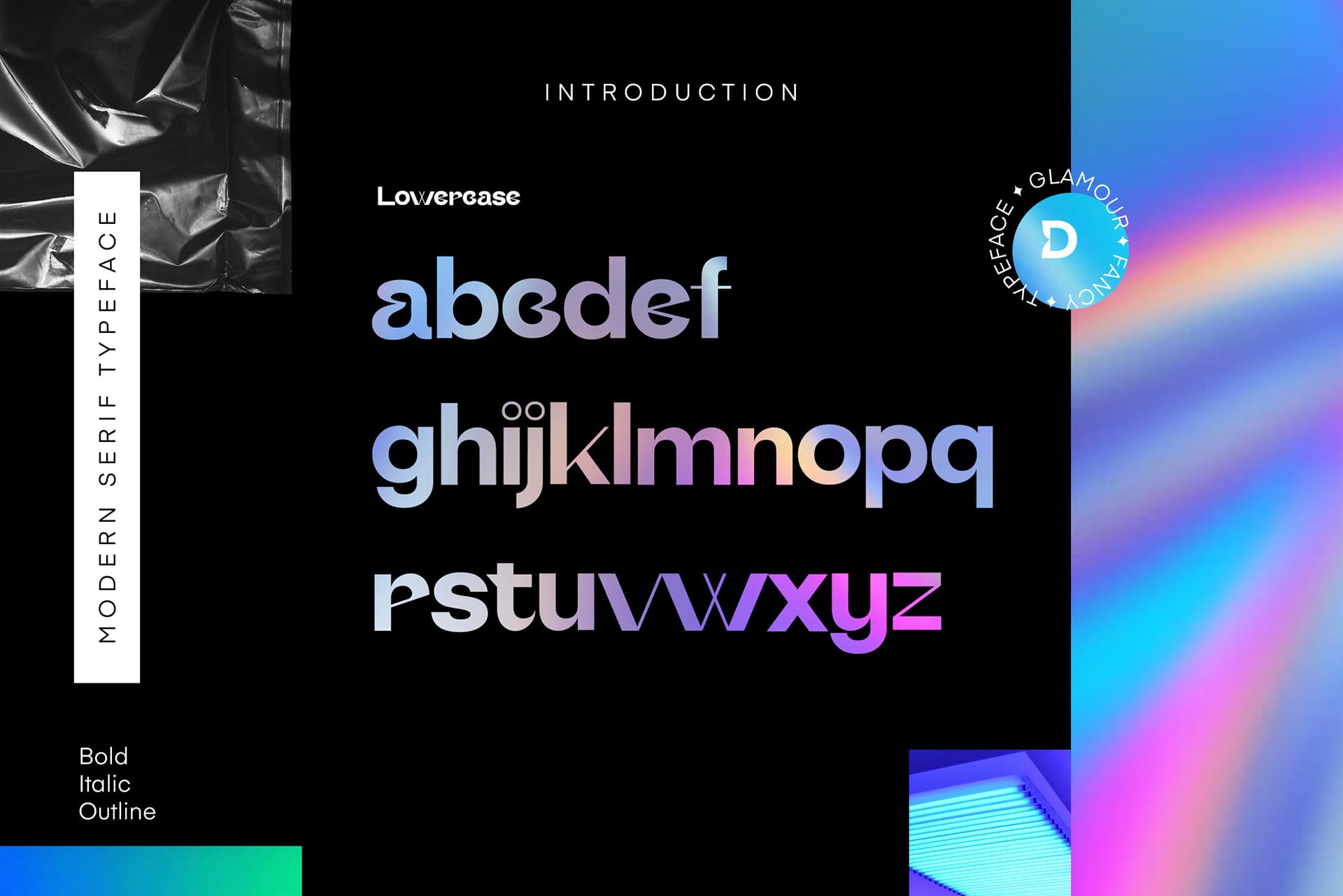 Coldag Modern Serif Font preview 3