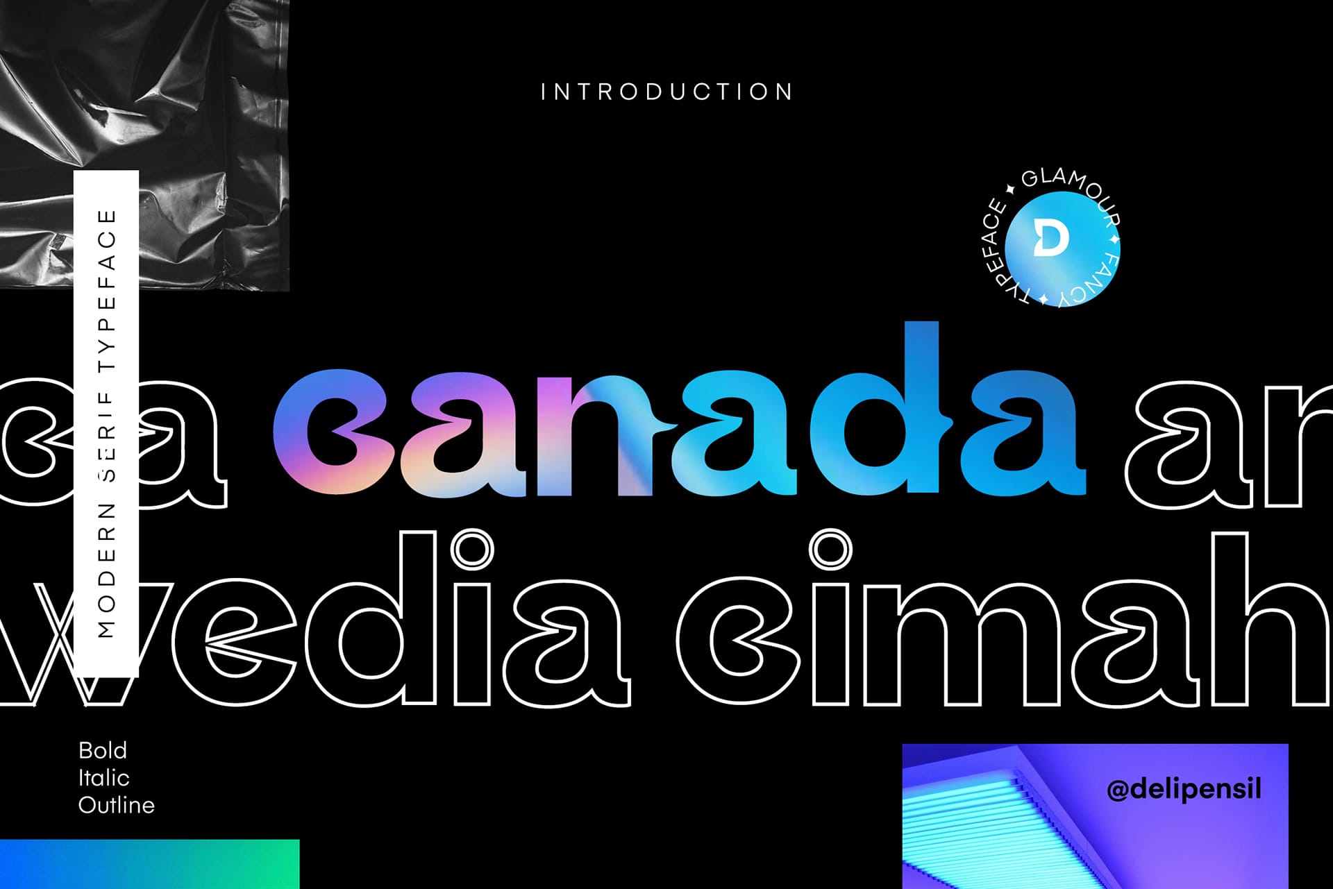Coldag Modern Serif Font preview 4