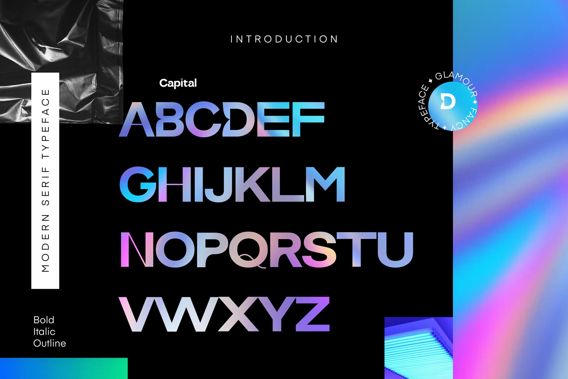 Coldag Modern Serif Font preview 6