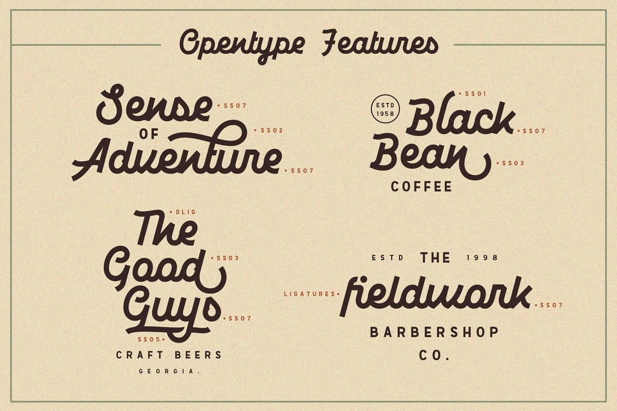 Font Marshfield Typeface Việt Hóa preview 5