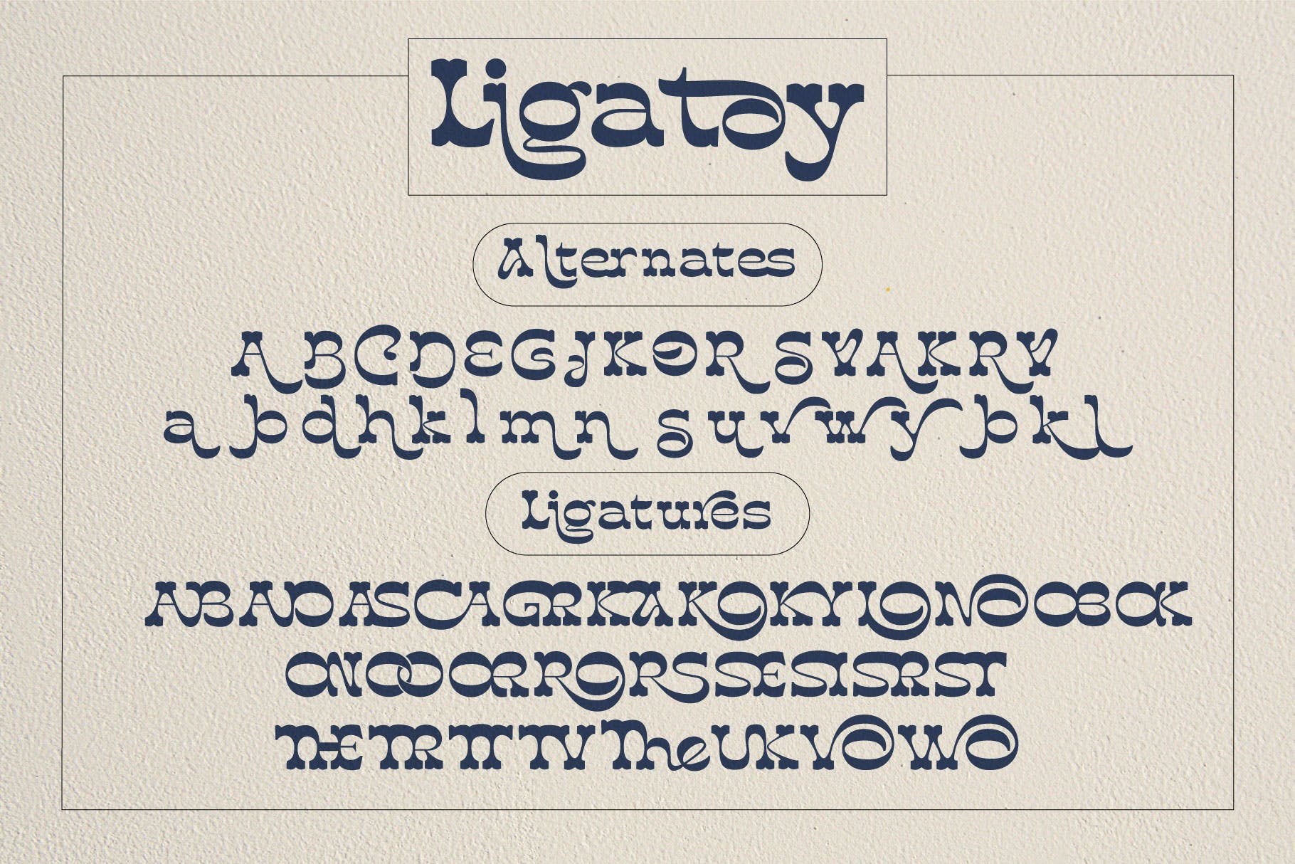 Ligatoy Font - Font đẹp hỗ trợ Tiếng Việt Ligatoy Font preview 10