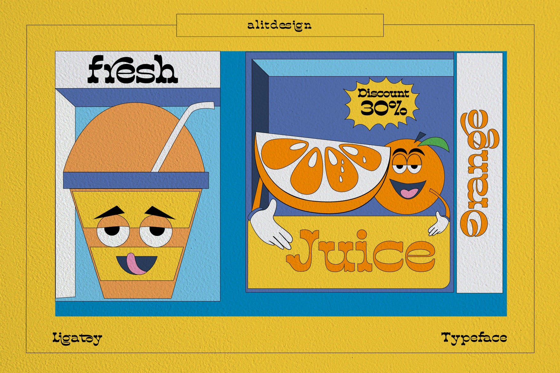 Ligatoy Font - Font đẹp hỗ trợ Tiếng Việt Ligatoy Font preview 7