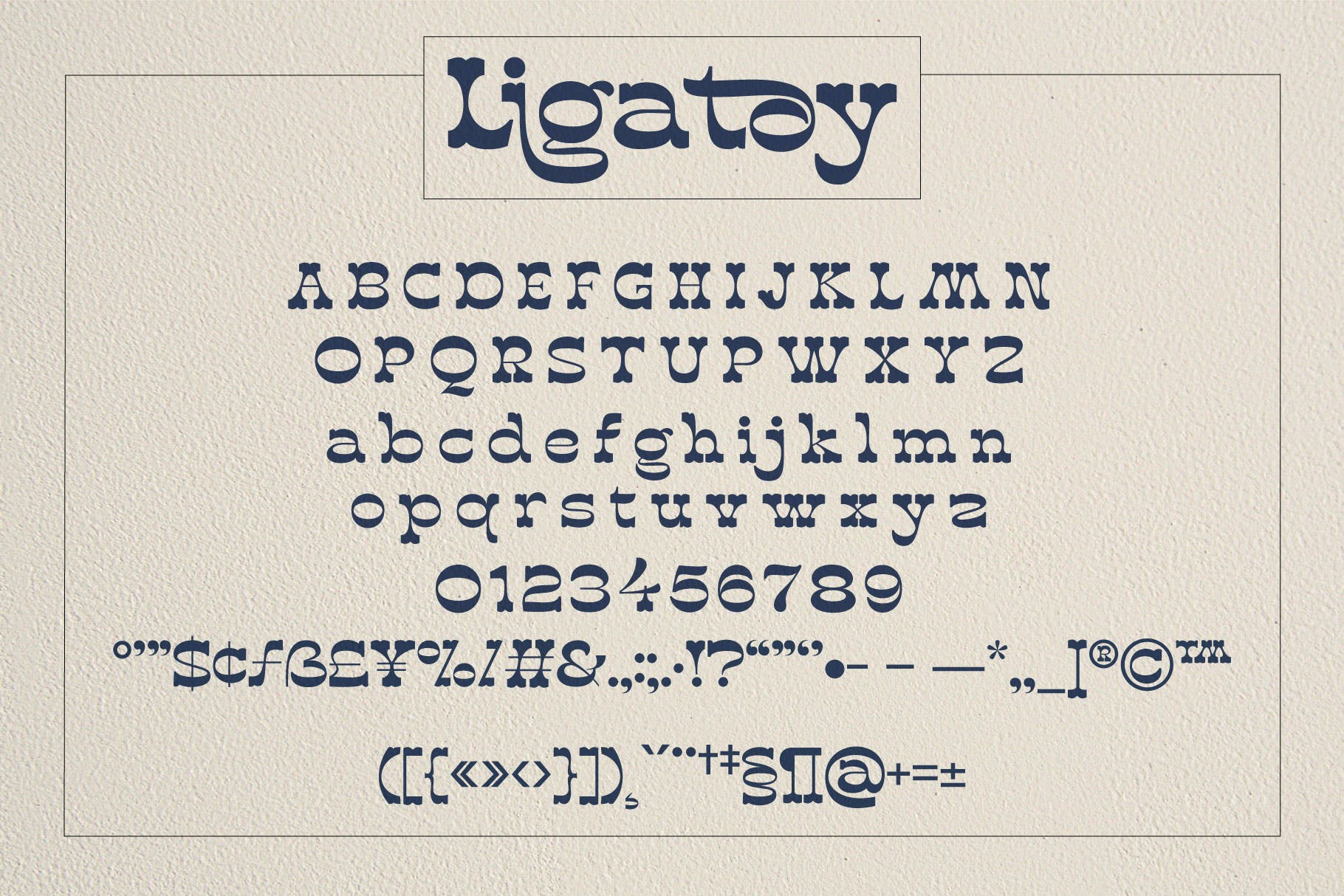 Ligatoy Font - Font đẹp hỗ trợ Tiếng Việt Ligatoy Font preview 9