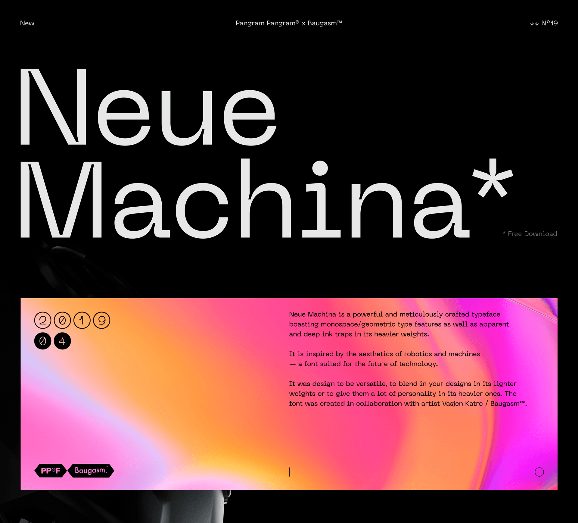 Neue Machina Font Family full 7 font preview 2