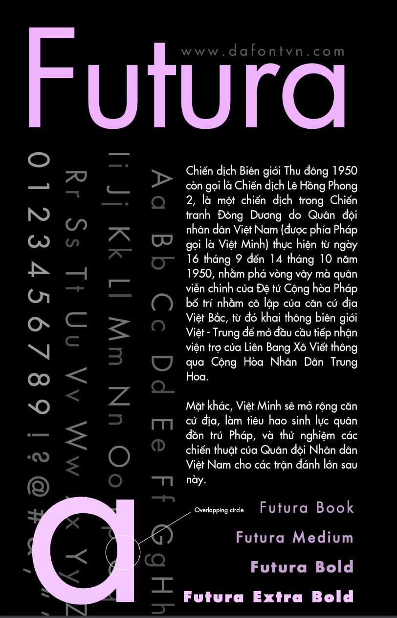 Font trọn bộ 12 font Futura Việt Hóa preview 2