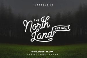 Font North Land Việt Hóa preview 1