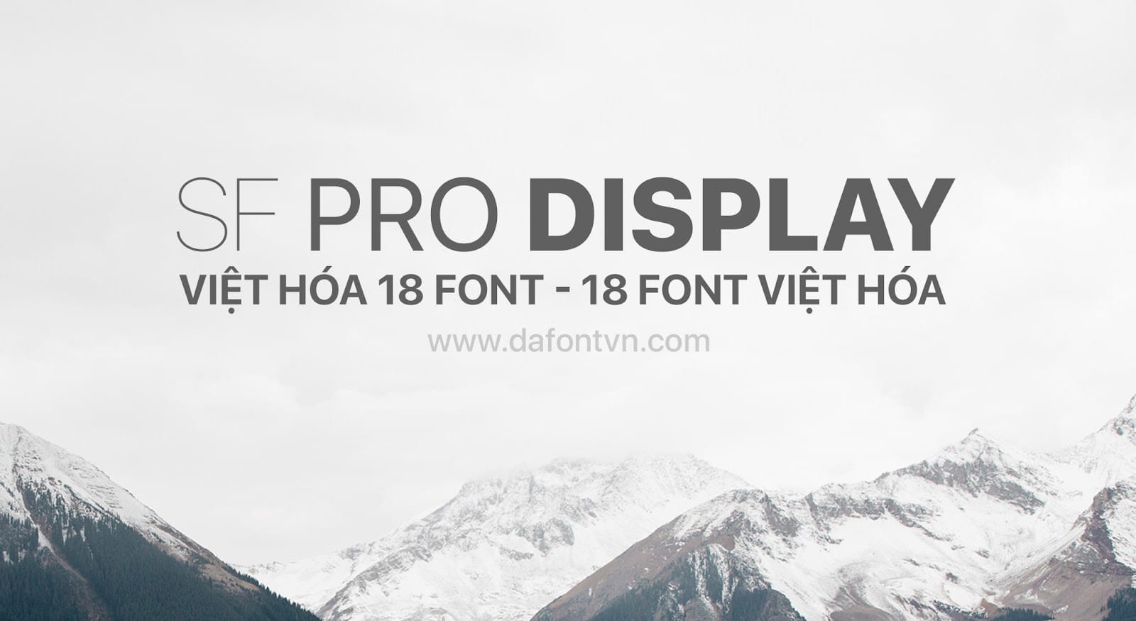 Font SF Pro Display Việt Hóa preview 1