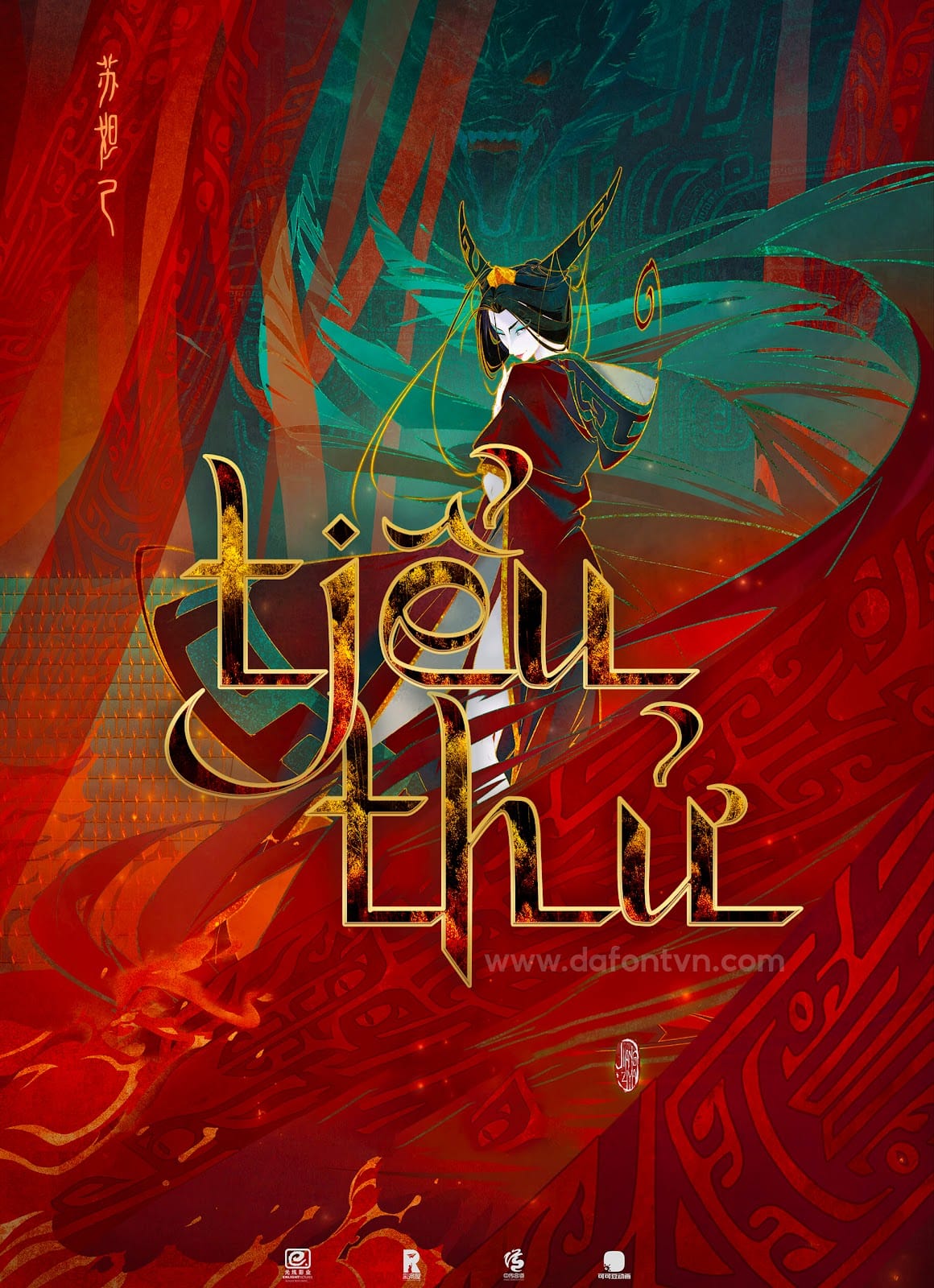 Font chữ cổ trang Việt Hóa preview 2