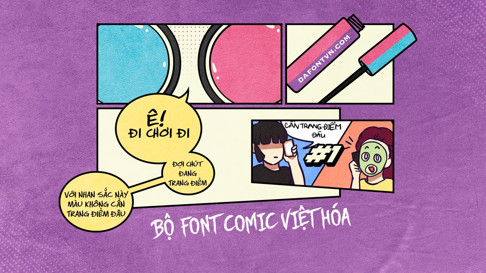 Font chữ edit truyện tranh Việt Hóa siêu preview 1
