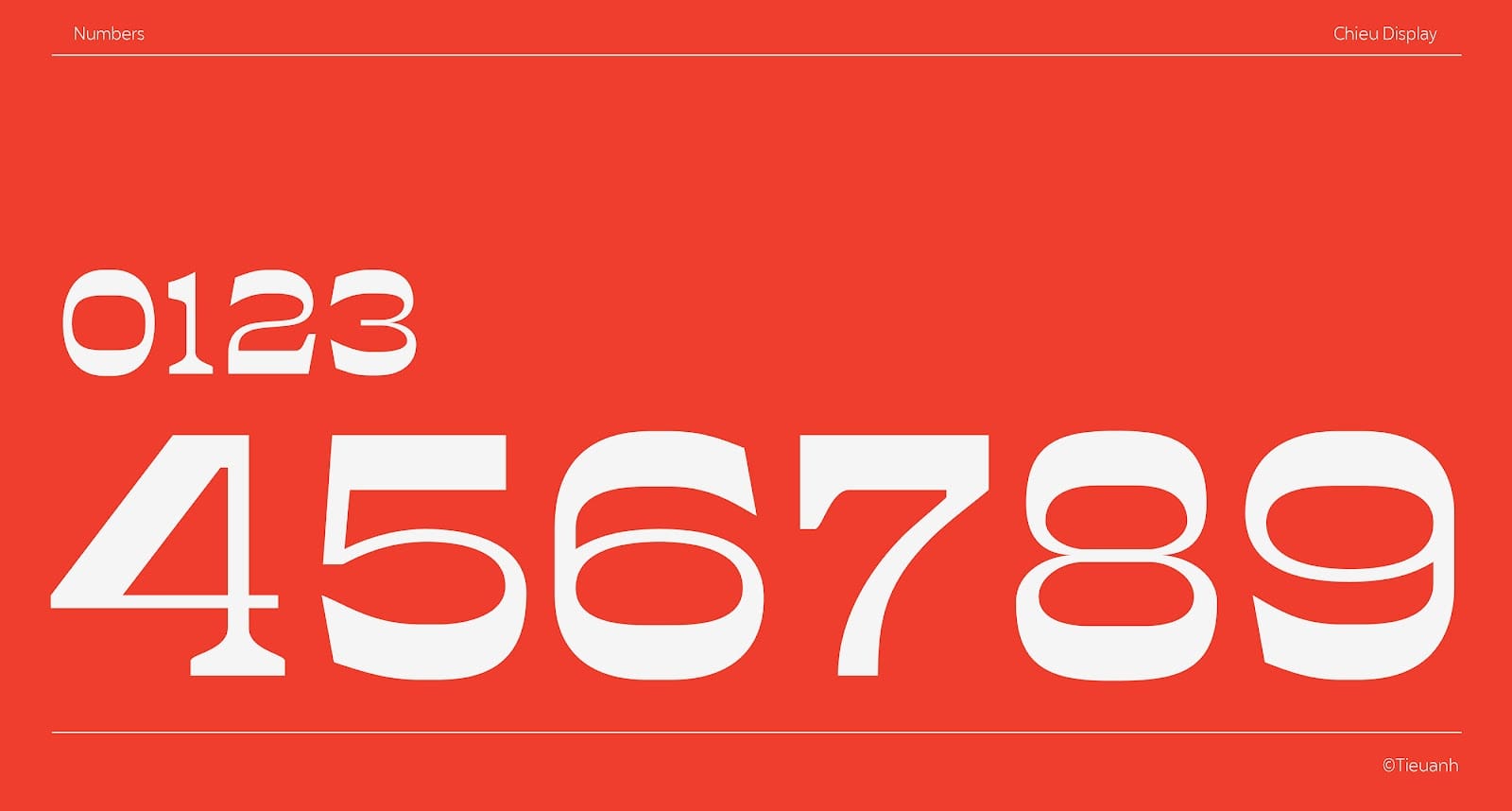 Chieu Display Typeface preview 10