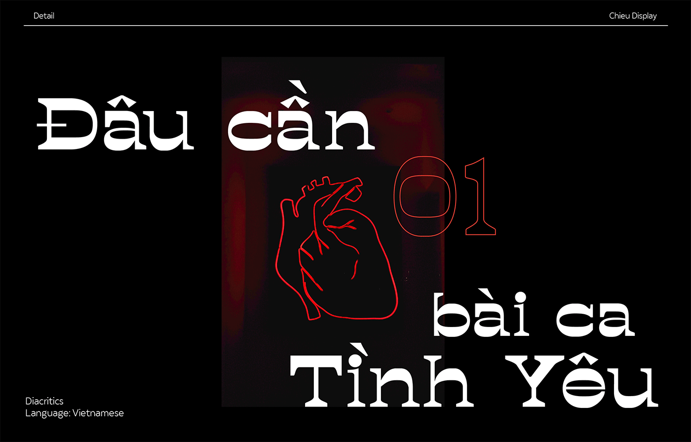 Chieu Display Typeface preview 6