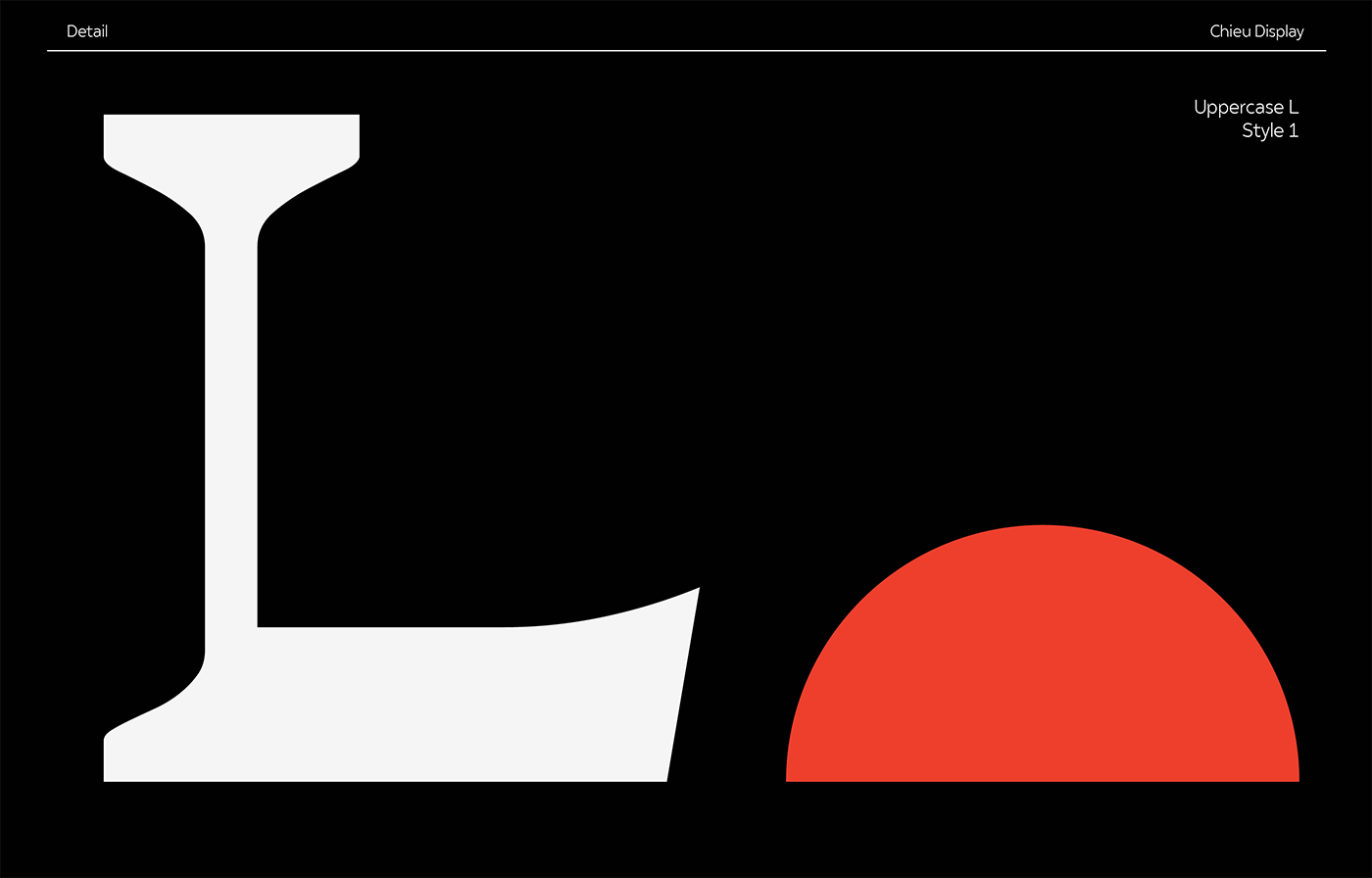 Chieu Display Typeface preview 8