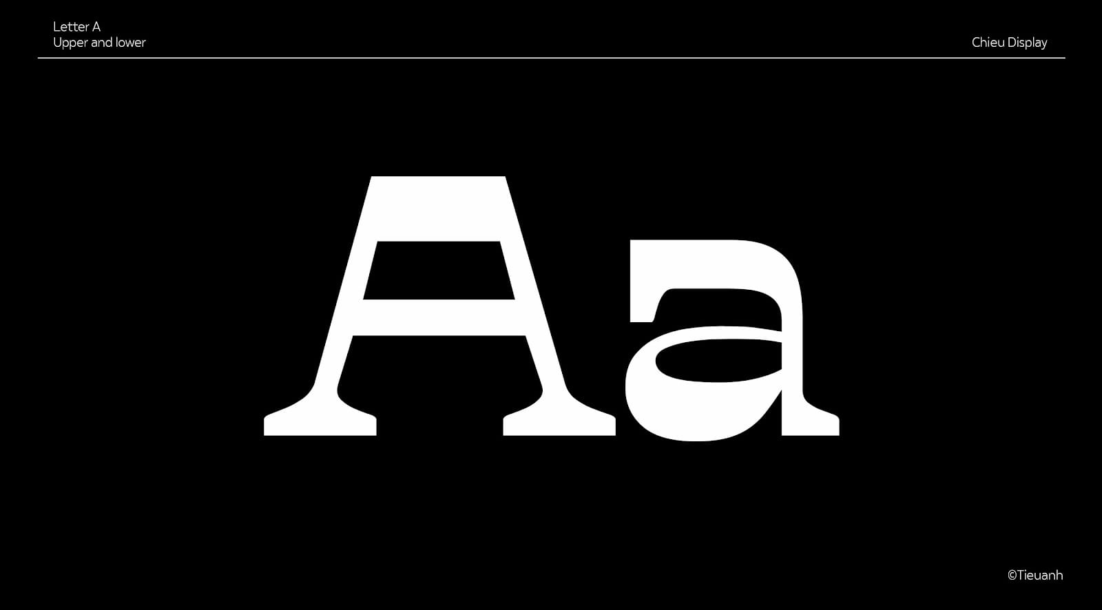 Chieu Display Typeface preview 9