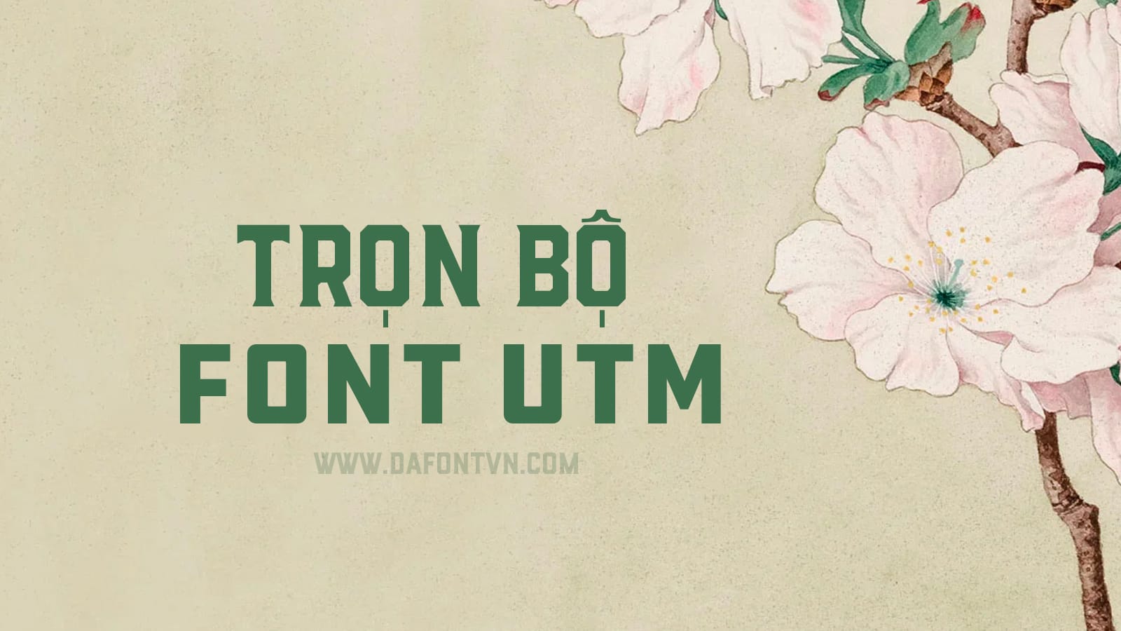 Font đầy đủ font chữ UTM Việt Hóa preview 1