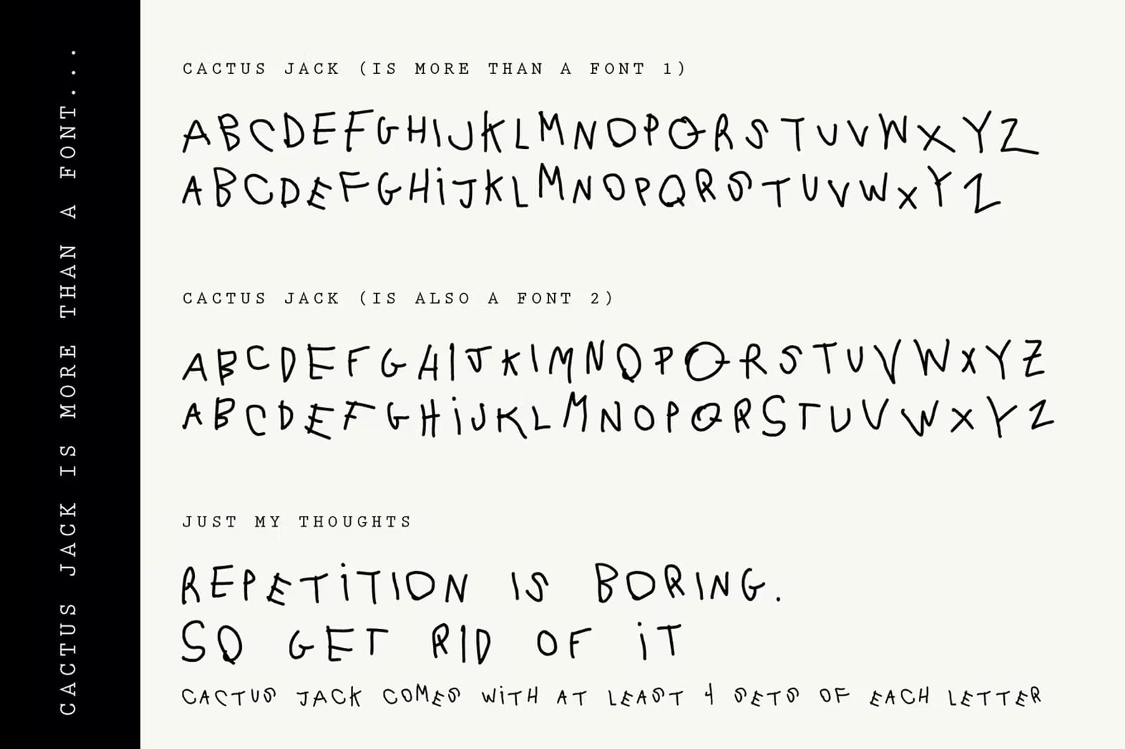 Font Cactus Jack Việt Hóa - Phông chữ viết tay Font Cactus Jack Việt Hóa preview 5