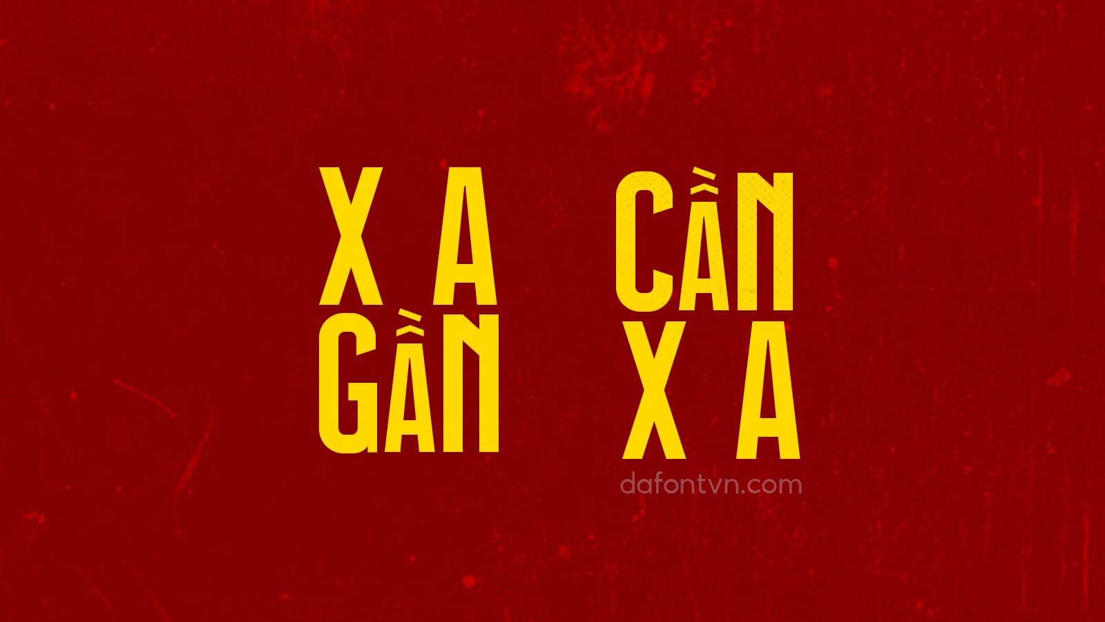 Font Danh Da preview 1