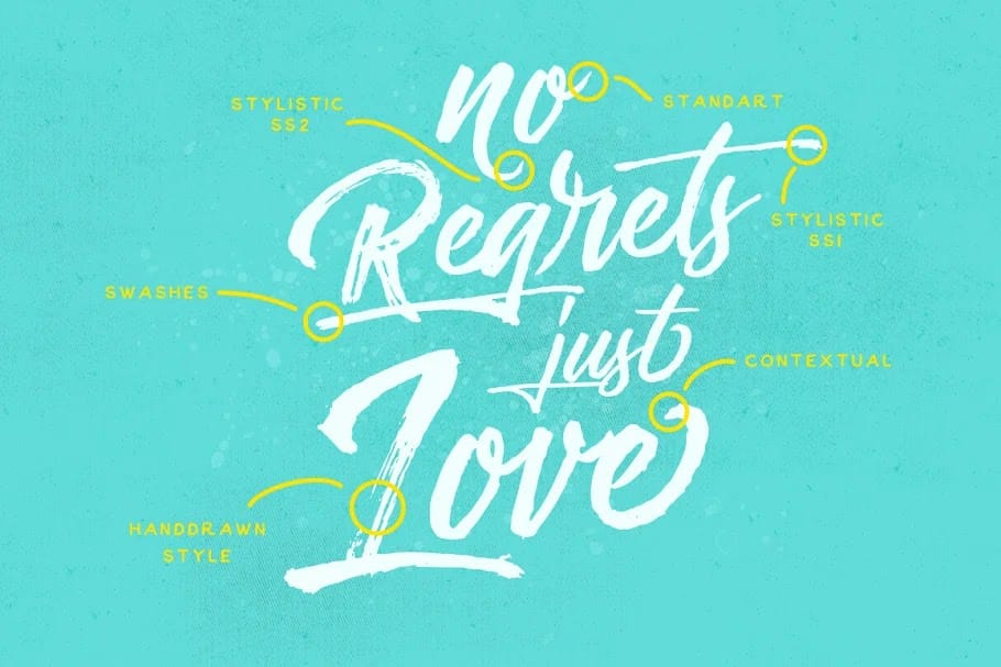 Font Messy Script Việt Hóa preview 2
