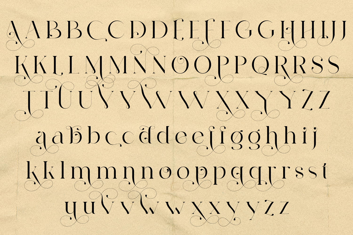 Font Gangitem Việt Hóa - Nhiều chữ ghép đẹp Font Gangitem Việt Hóa preview 3