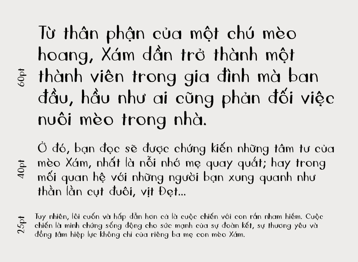 Font Lazy Fox Việt Hóa preview 2