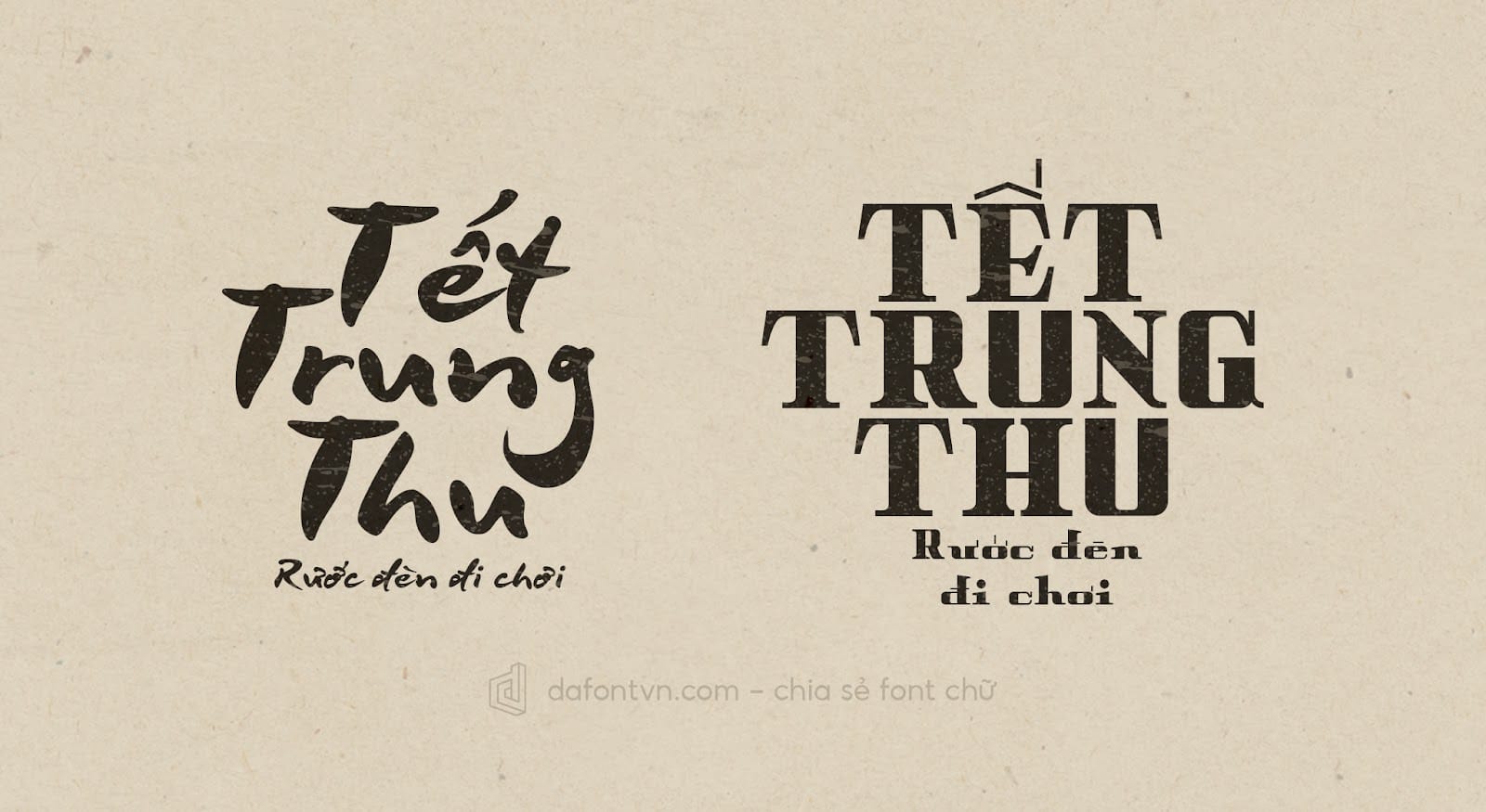 Font Share 8 font Việt Hóa thích hợp làm trung thu, cổ trang preview 1