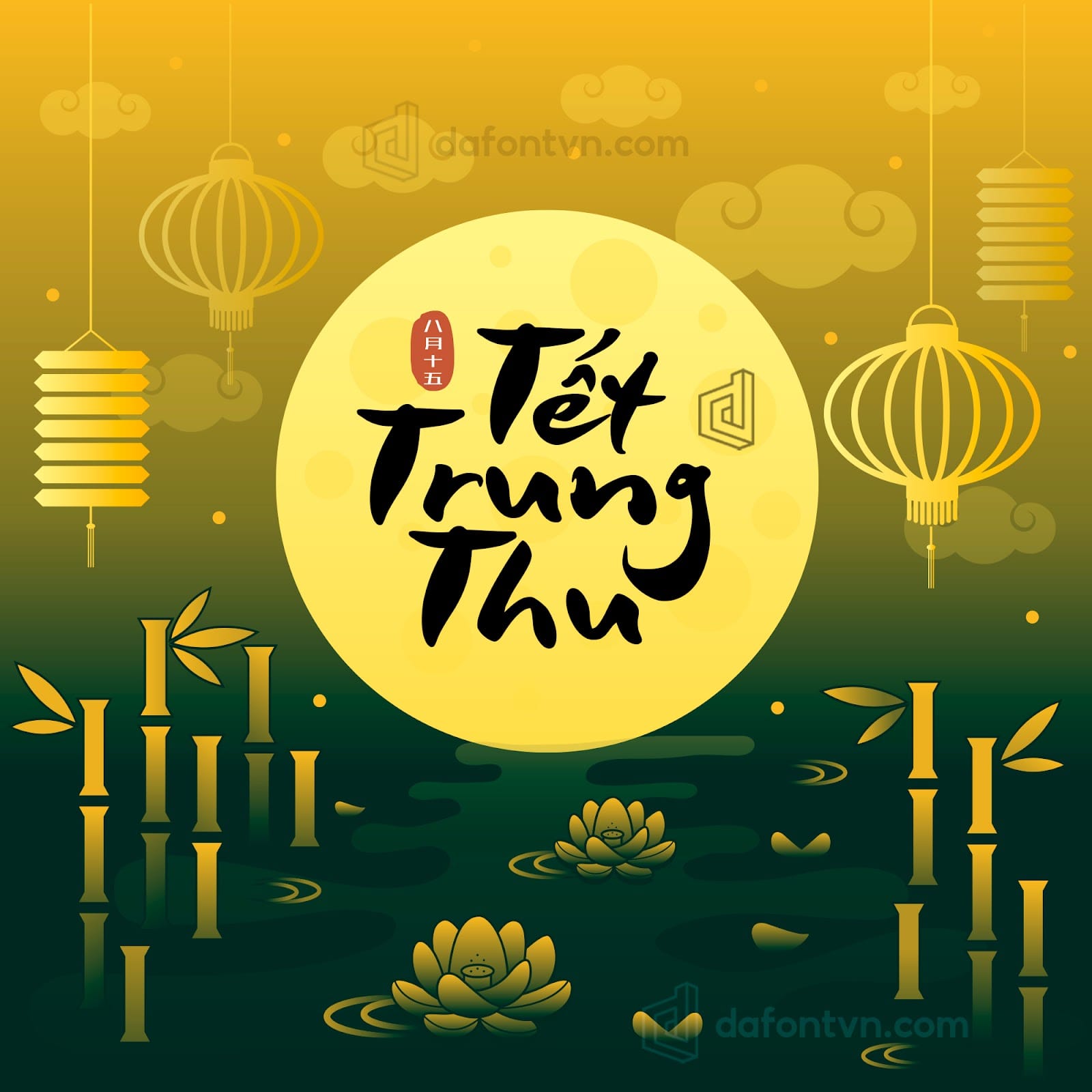 Font Share 8 font Việt Hóa thích hợp làm trung thu, cổ trang preview 3